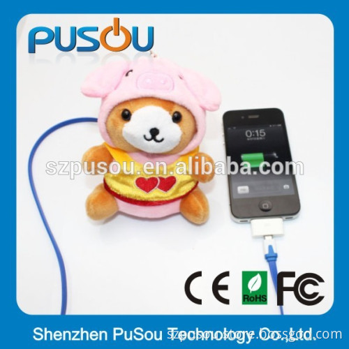 sedex and disney smart phone teddy bear power bank